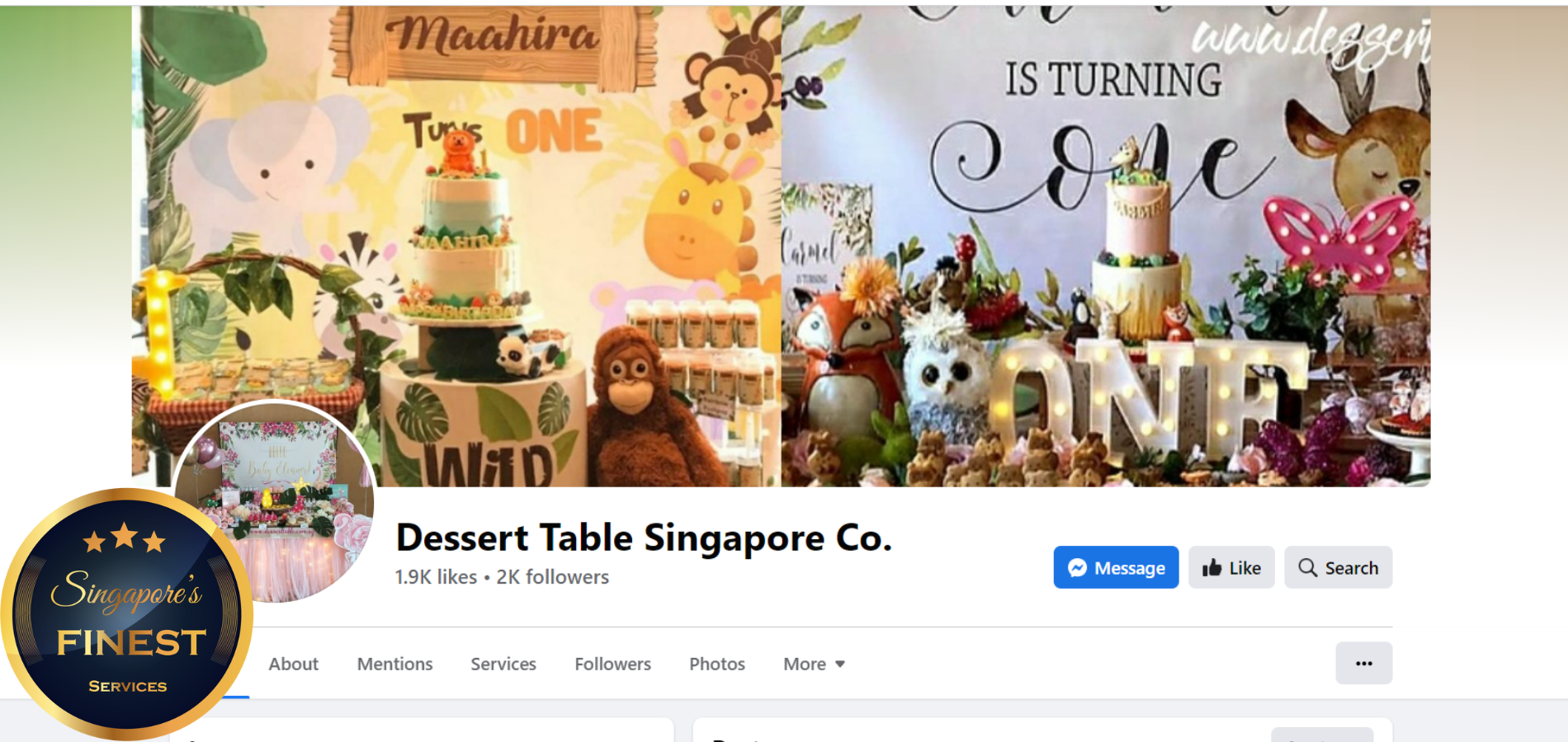 The Finest Wedding Dessert Table Caterers in Singapore