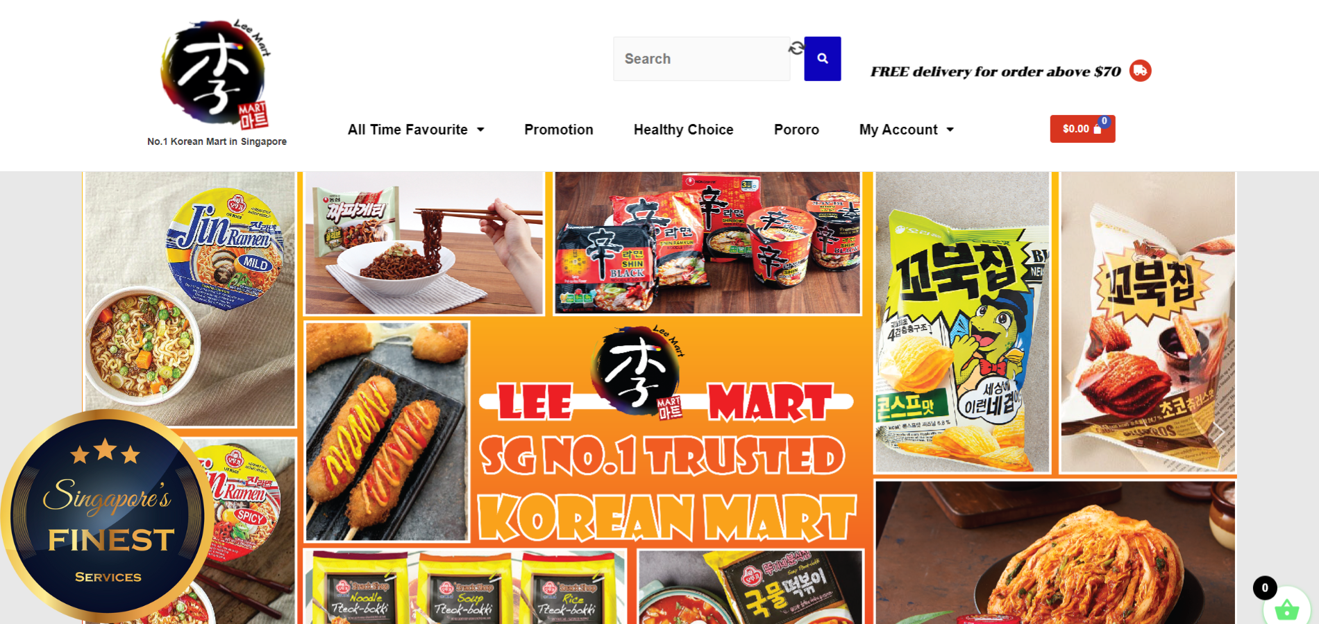 The Finest Korean Marts in Singapore