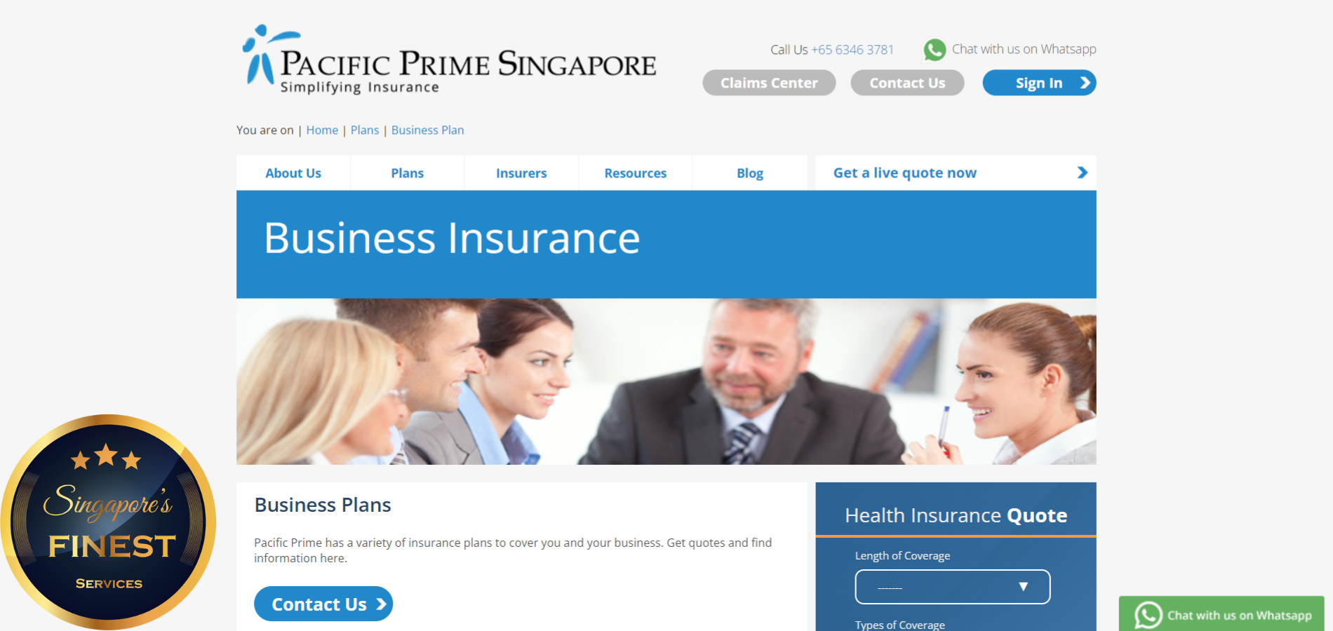 The Finest Business Insurance in Singapore