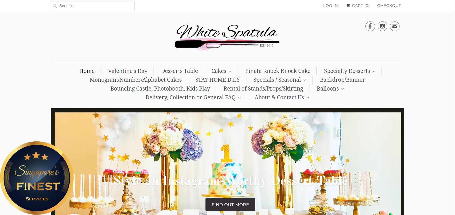 The Finest Wedding Dessert Table Caterers in Singapore