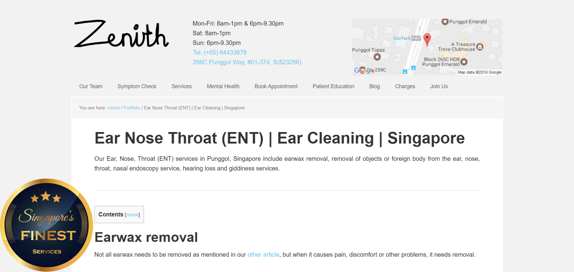 The Finest Earwax Removal Clinics in Singapore