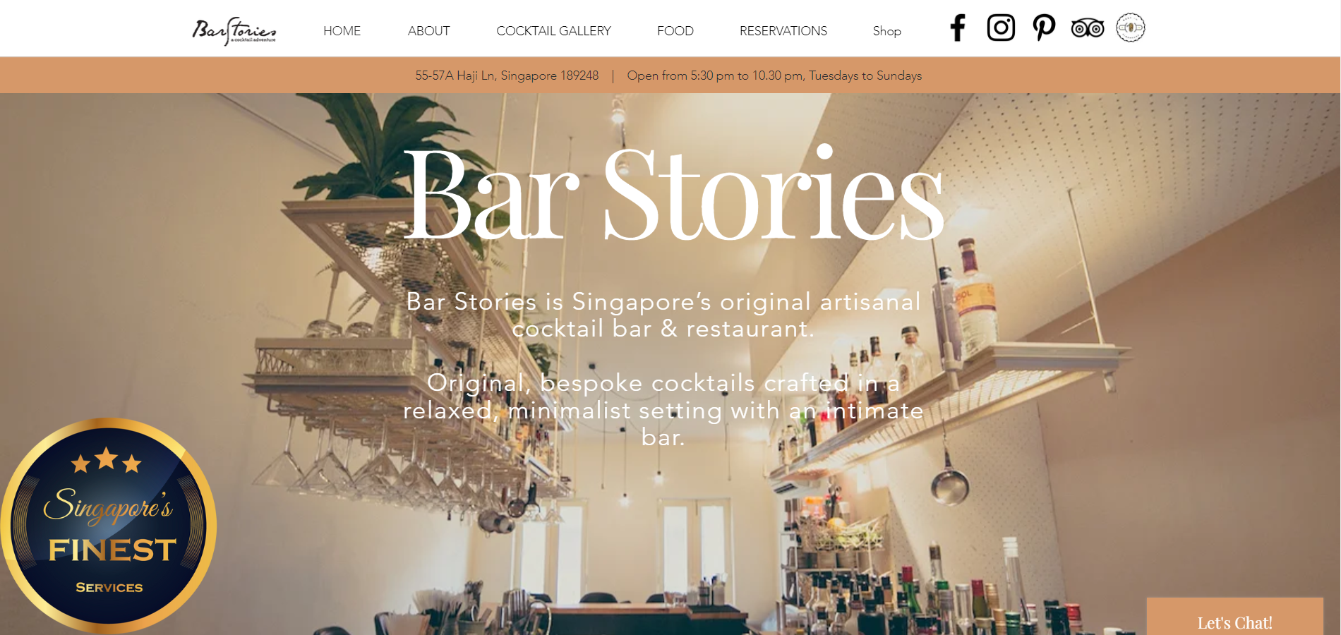 The Finest Bars in Haji Lane in Singapore