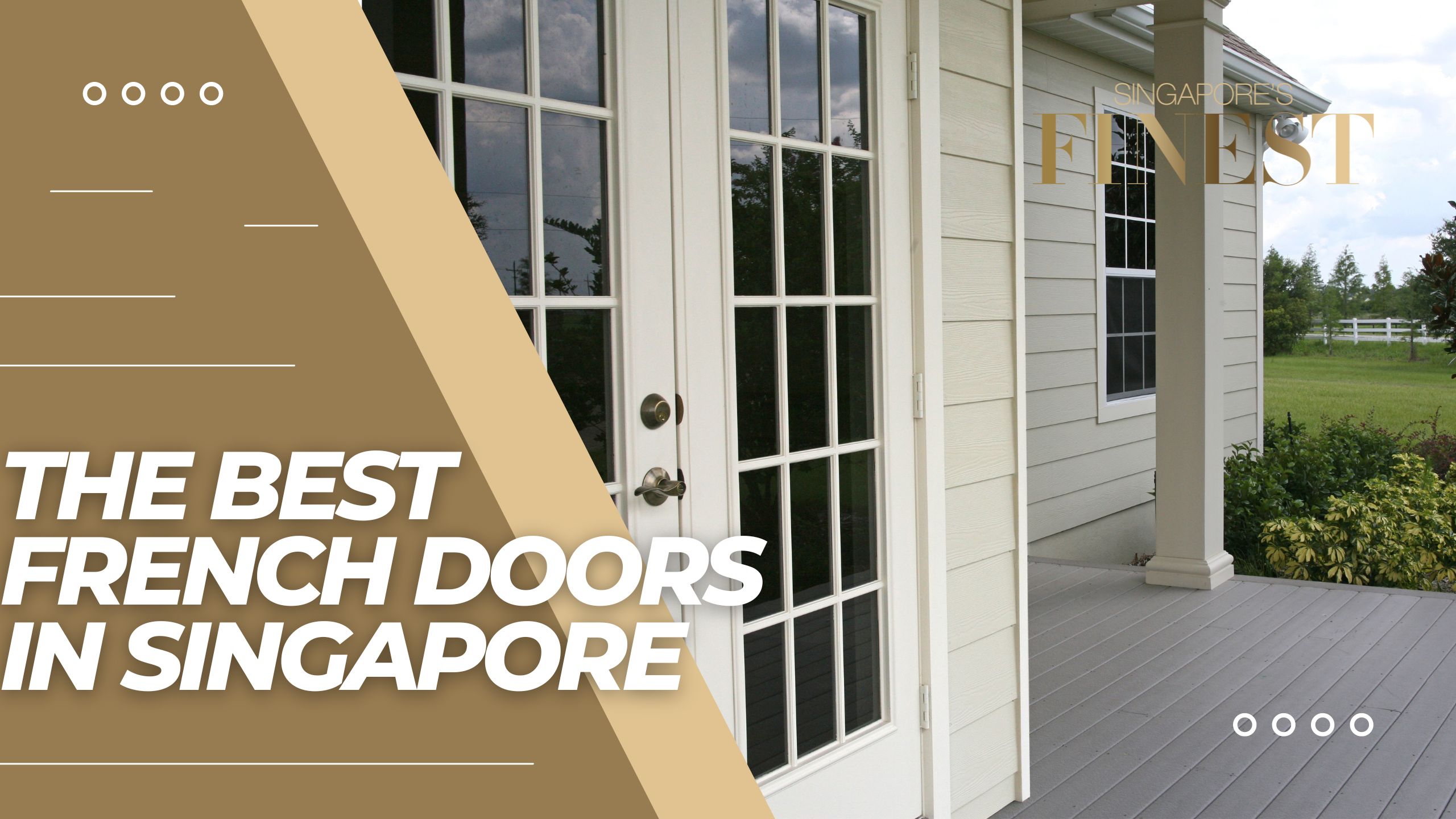 The Finest French Doors in Singapore