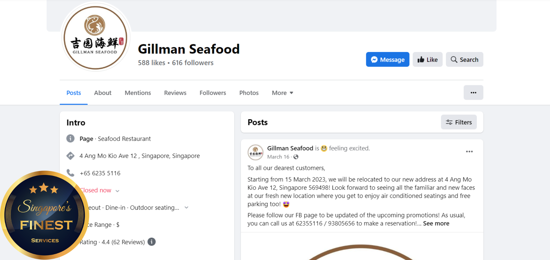 The Finest Gillman Barracks Food in Singapore