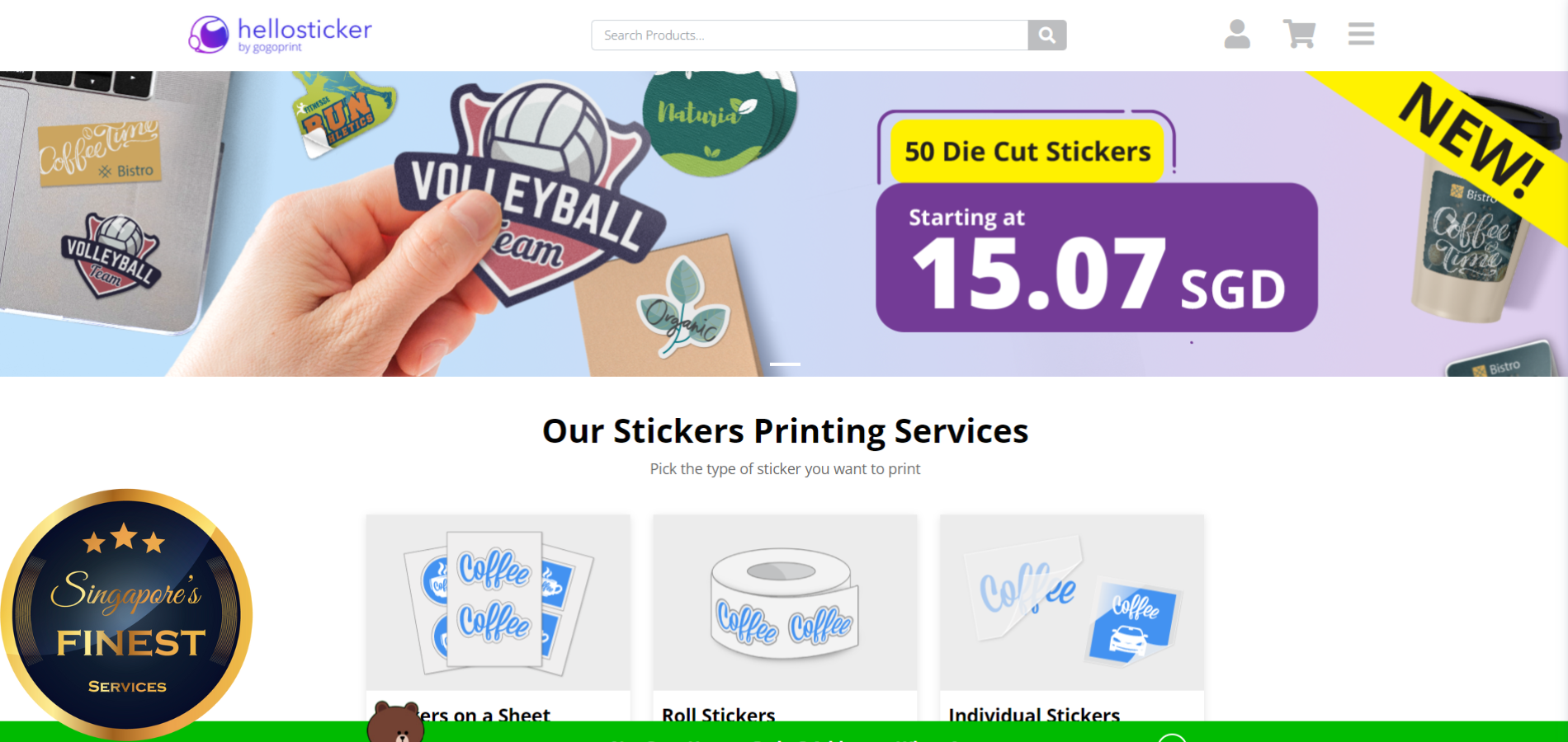 The  Finest Sticker Printing Services in Singapore