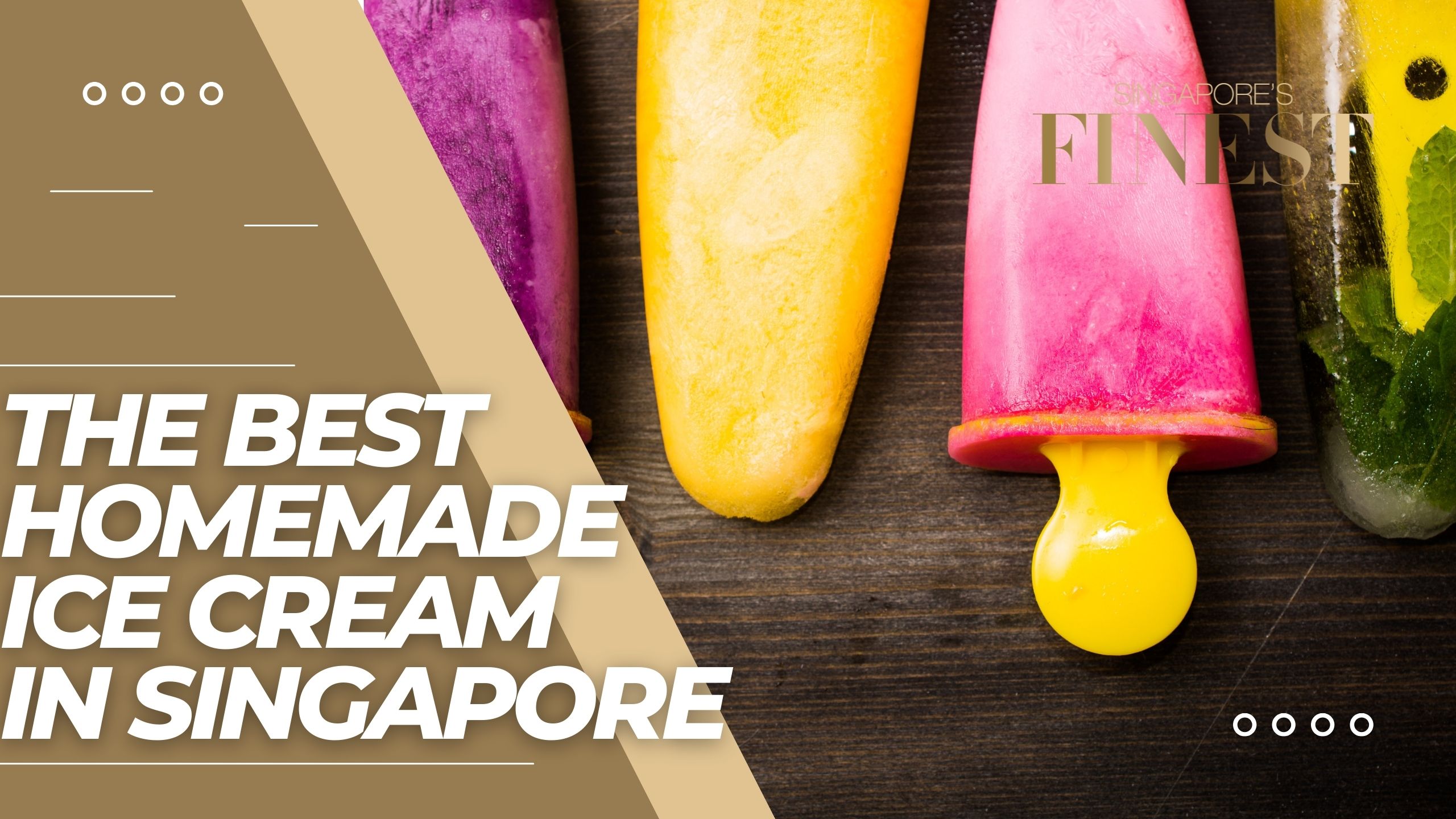 The Finest Homemade Ice Cream in Singapore
