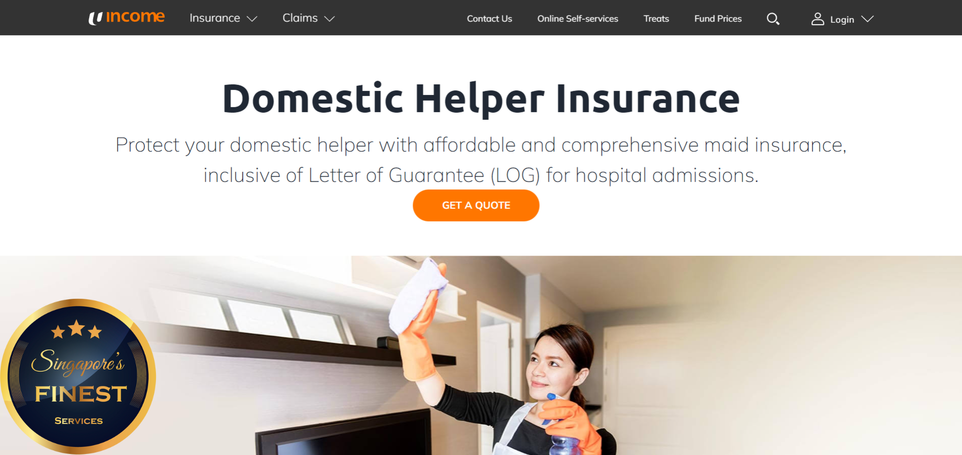 The Finest Maid Insurance Policies in Singapore