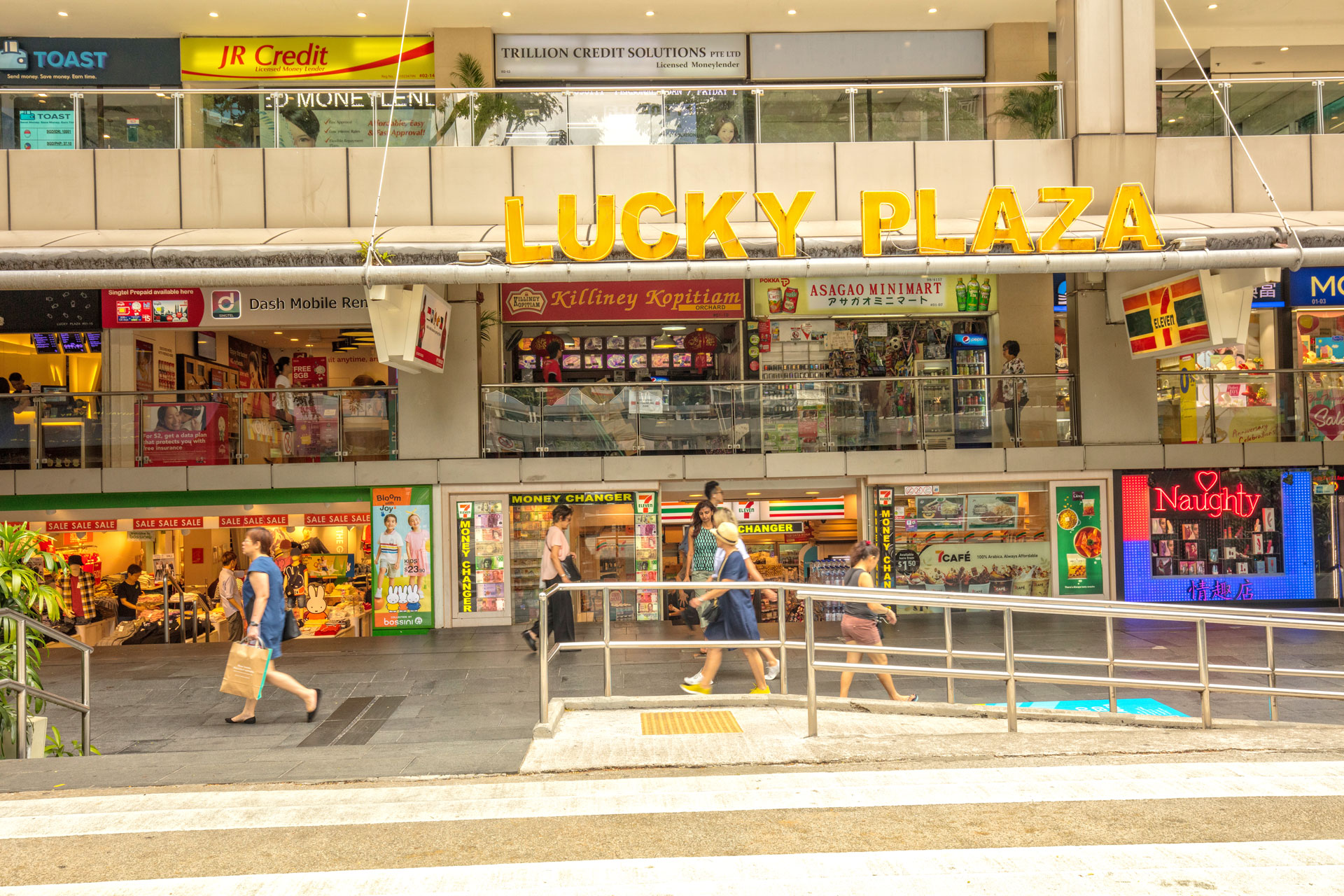 Shopping on a budget in Lucky Plaza
