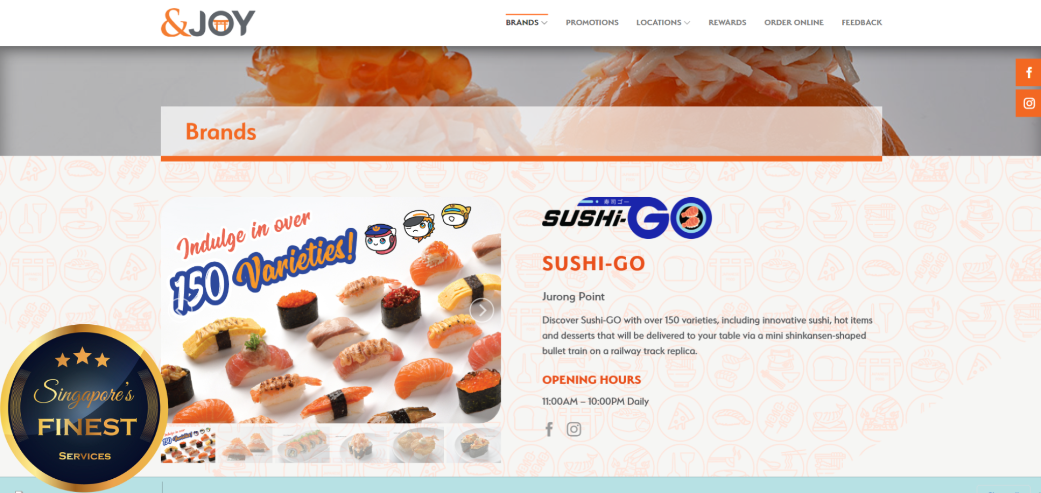 7 Best Conveyor Belt Sushi Restaurants In Singapore 2024   Sushi Go 2048x970 