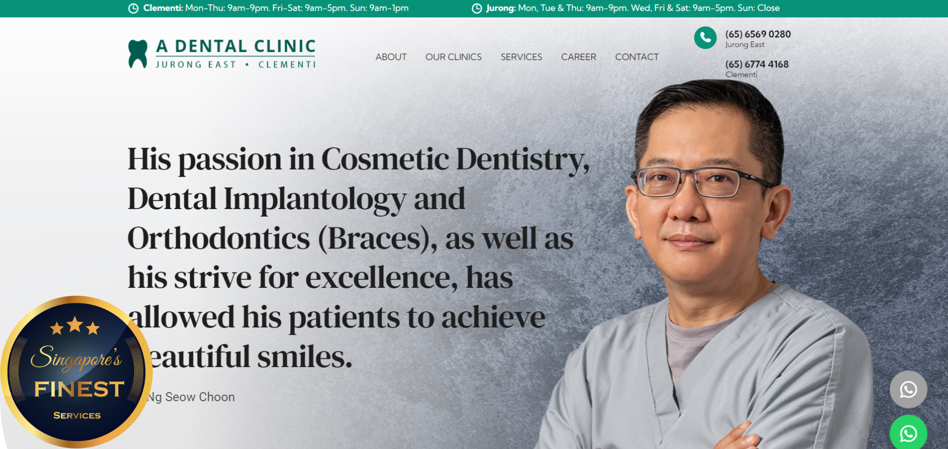 The Finest Dental Clinics In Jurong East in Singapore