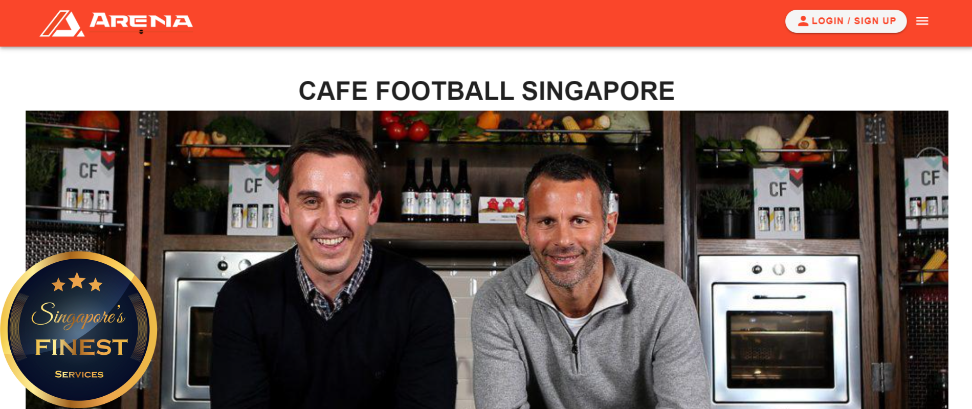 The Finest Sports Bar in Singapore