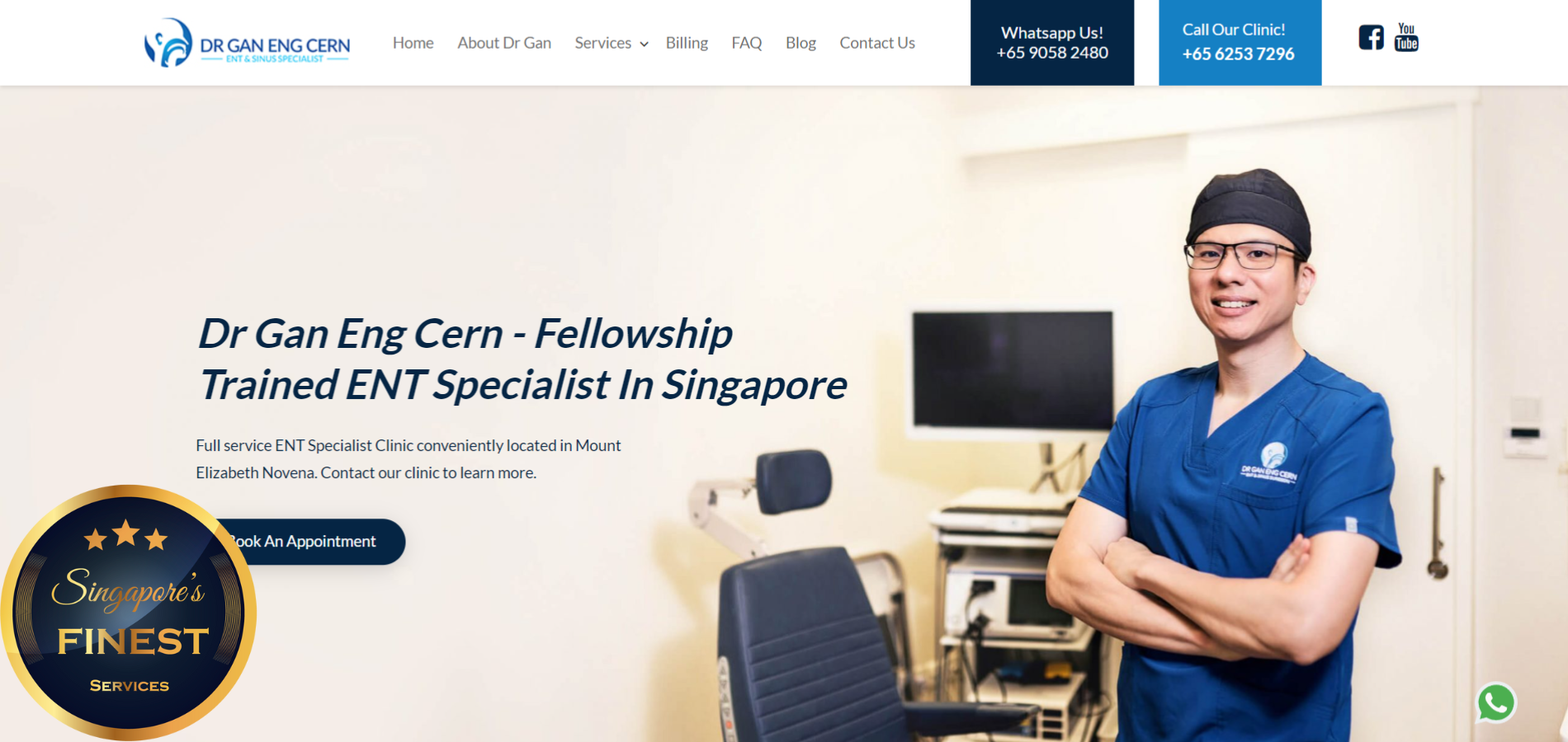 The Finest Clinics For Septoplasty in Singapore
