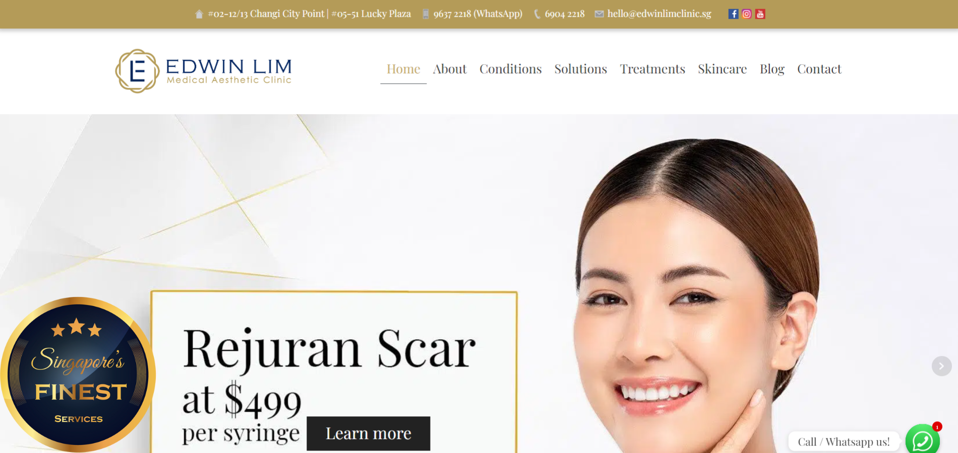 The Finest Clinics for Eye Bag Removal in Singapore