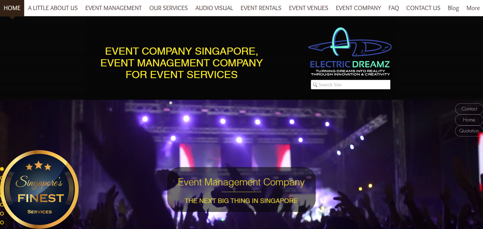 The Finest Corporate Events Companies in Singapore