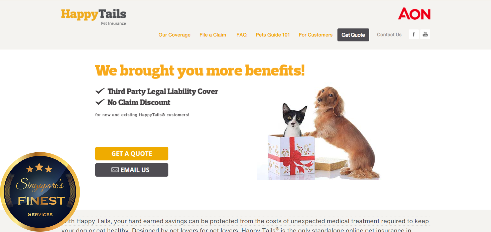 The Finest Pet Insurance in Singapore