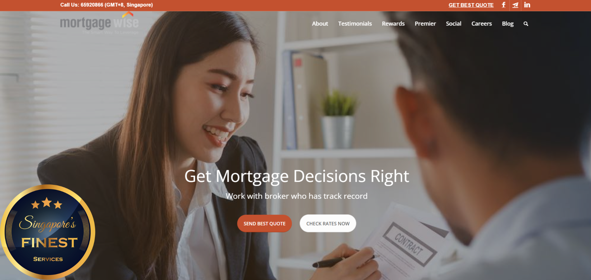 The Finest Mortgage Brokers in Singapore