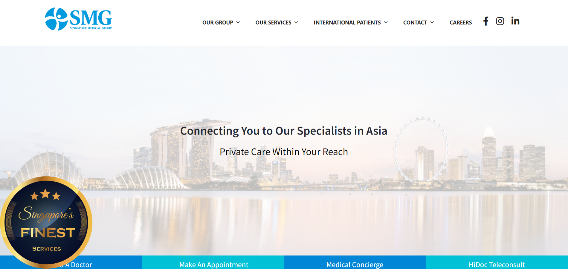The Finest Medical Concierges in Singapore