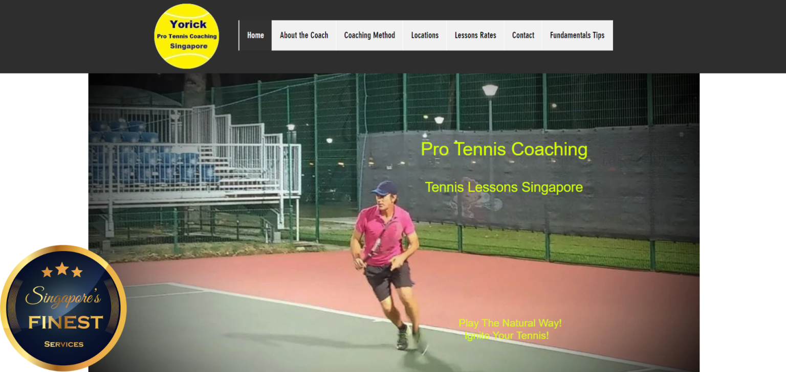 10 Trustworthy Tennis Coaches in Singapore [2024]