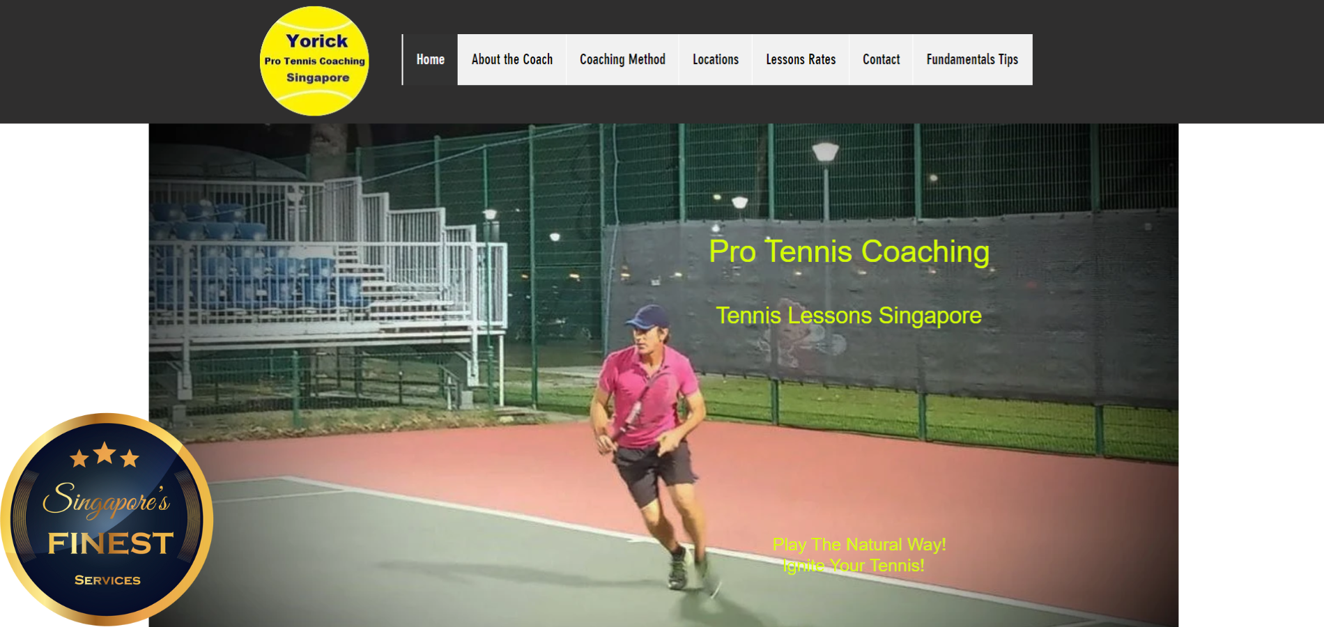 The Finest Tennis Coaches in Singapore