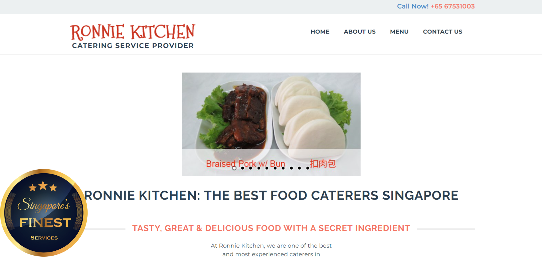 The Finest Vegetarian Catering Services in Singapore