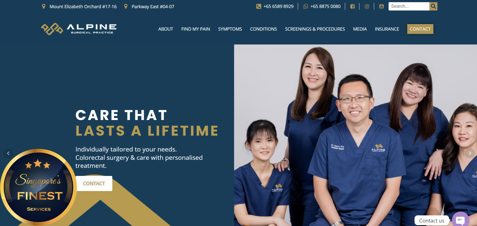 The Finest Colorectal Surgeons in Singapore