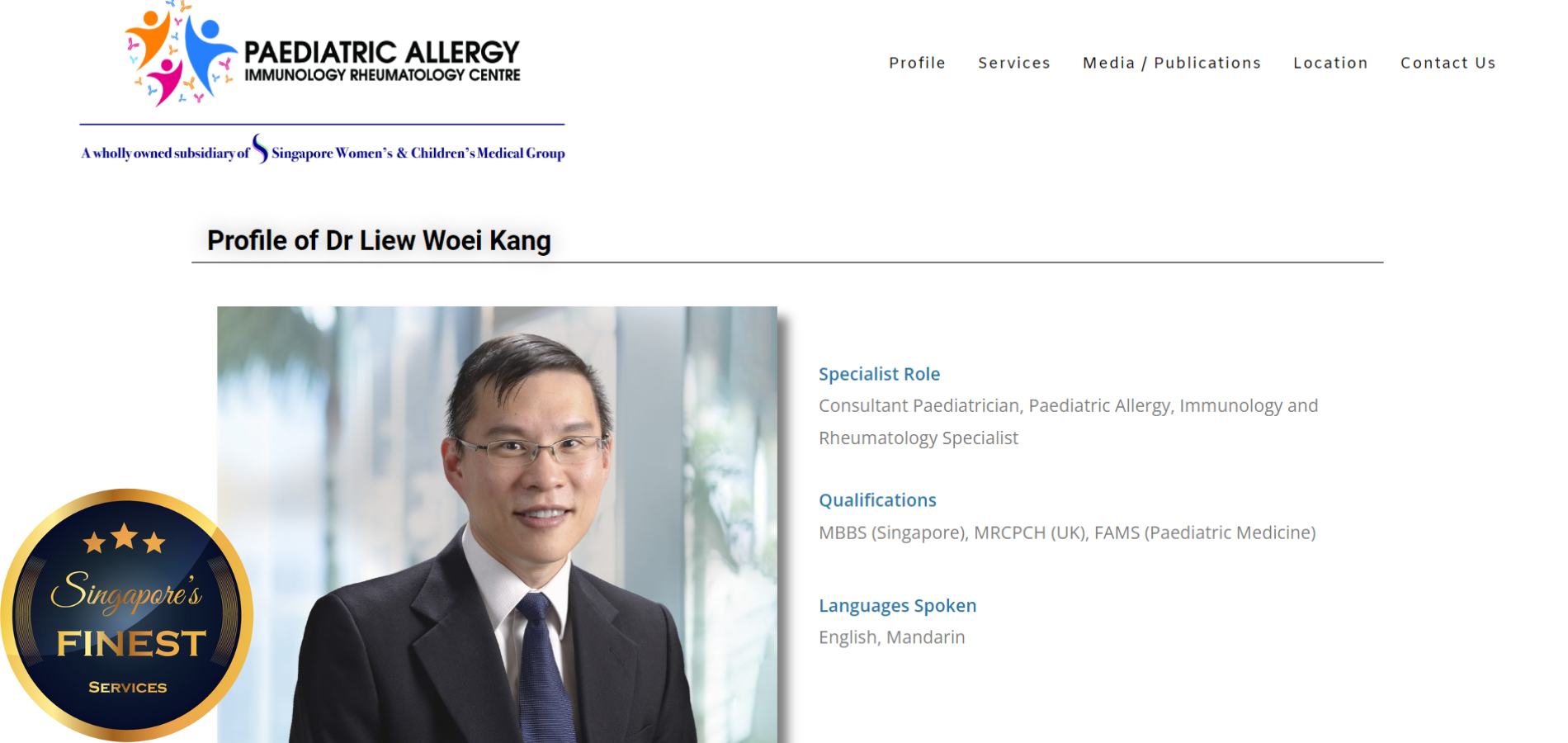 The Finest Clinics for Rheumatologists in Singapore