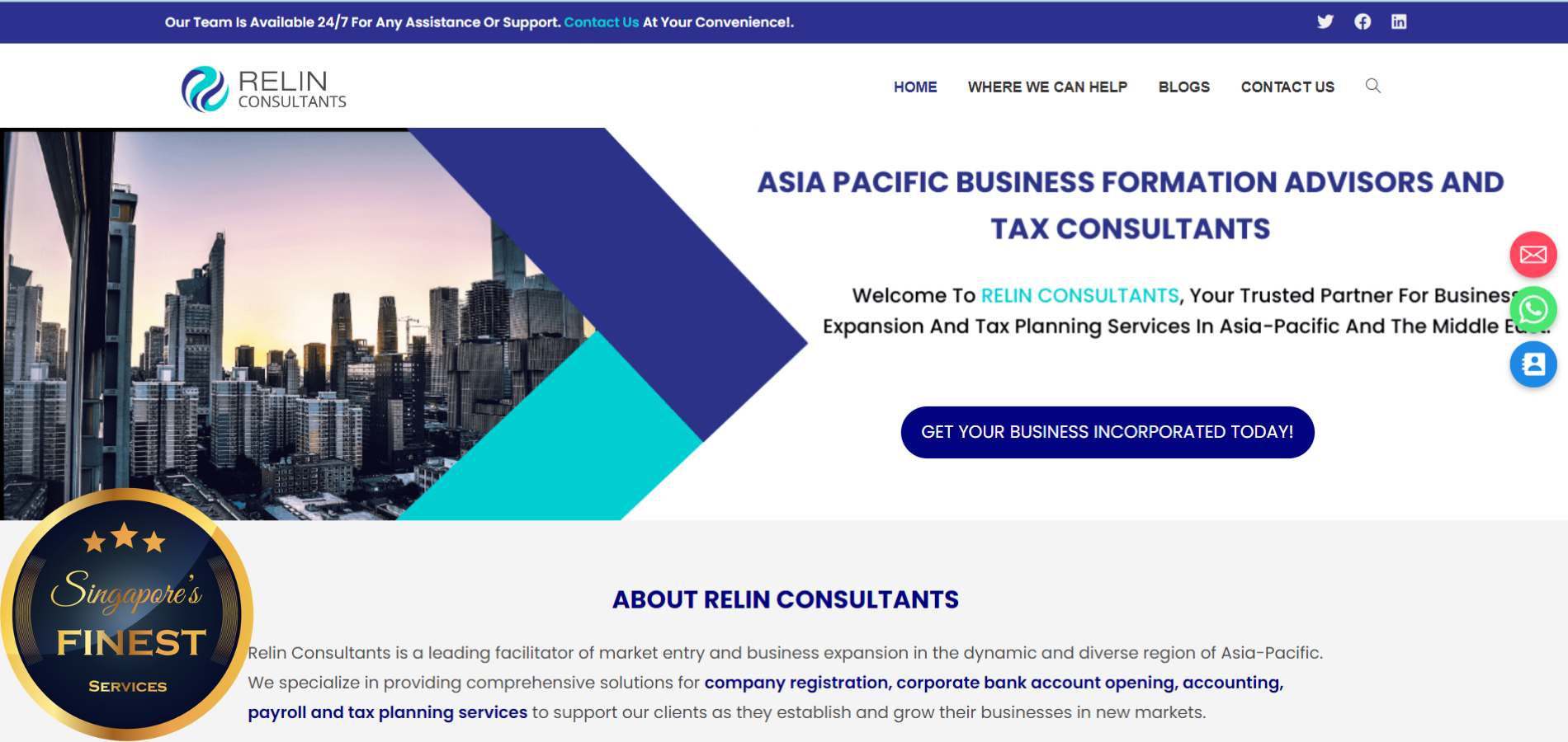 The Finest Company Registration Experts in Singapore