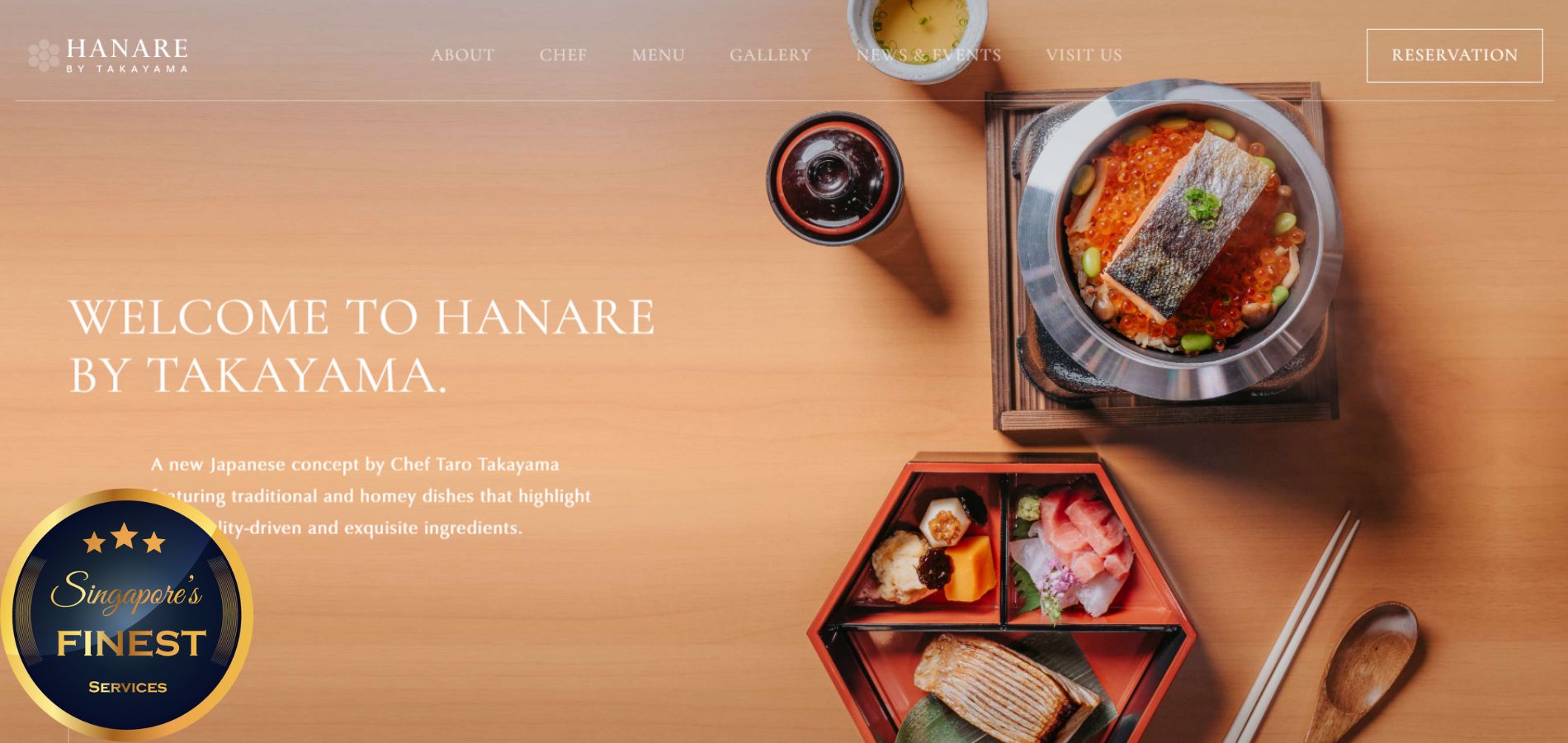 Hanare by Takayama - Bento Box Restaurants Singapore