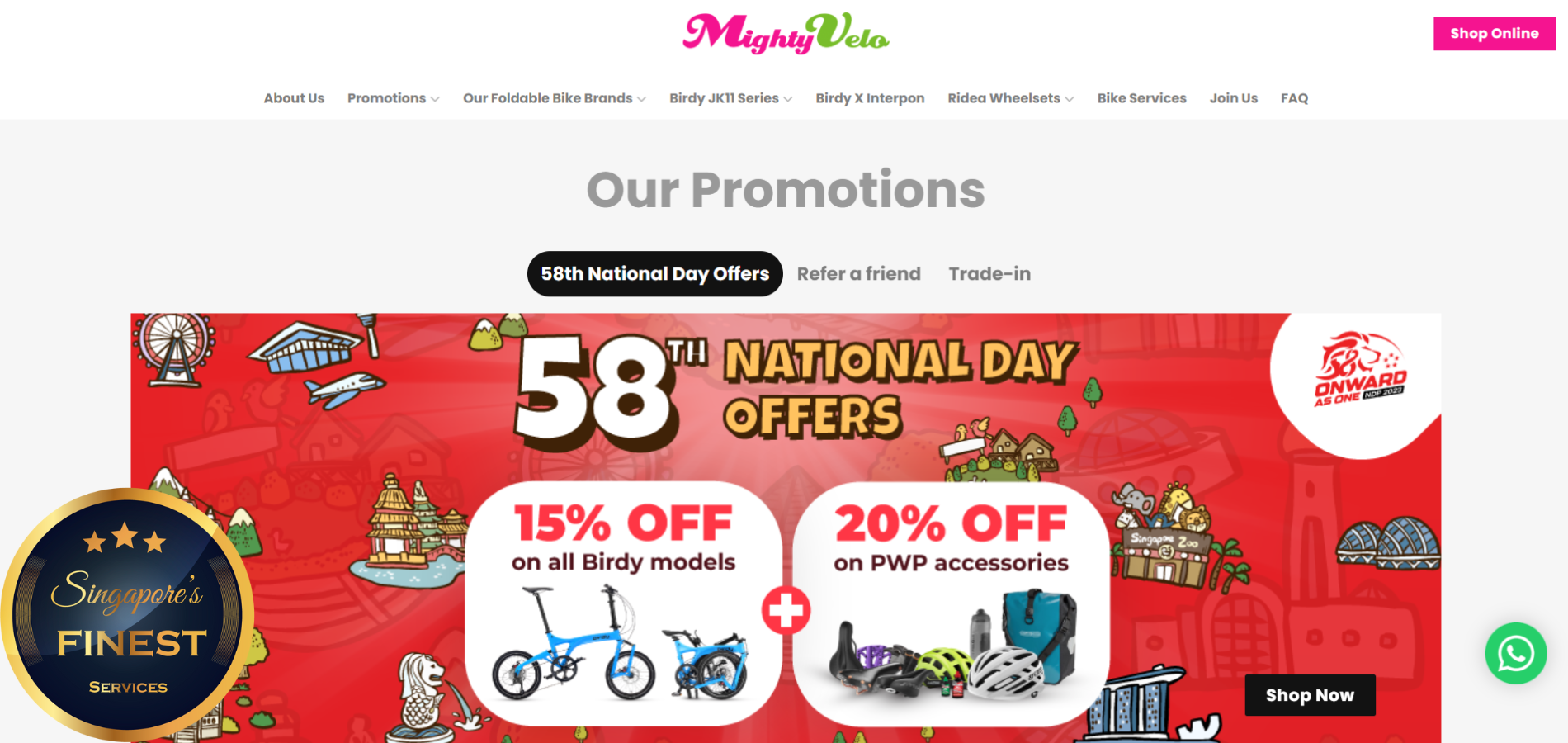 The Finest Foldable Bicycle Shops in Singapore