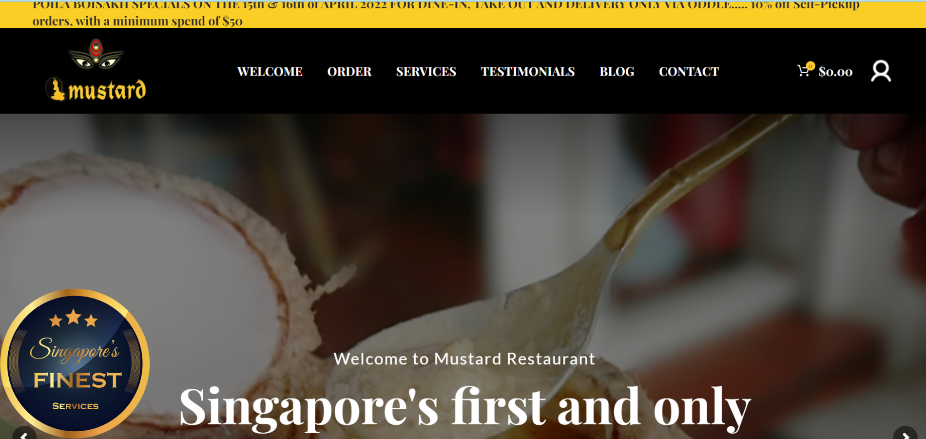 Best Indian Restaurant in Singapore