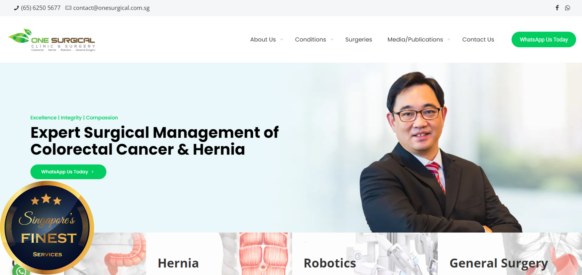 The Finest Clinics for Hernia Surgery in Singapore