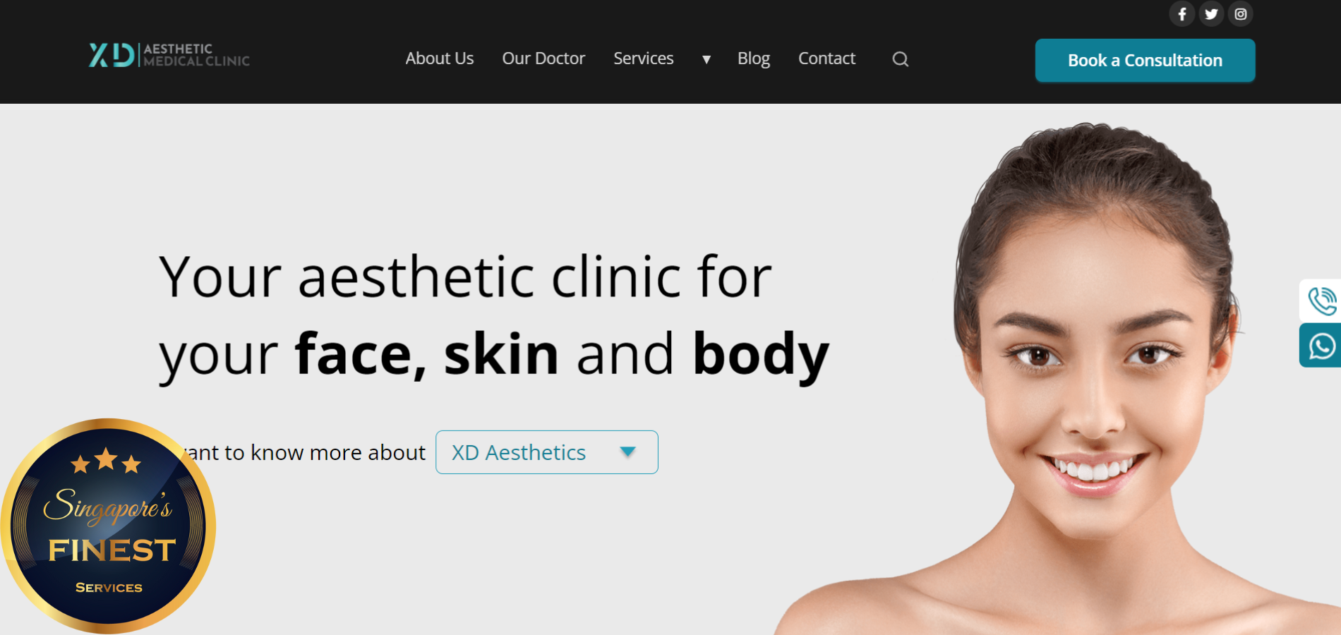 The Finest Clinics for Nose Fillers in Singapore