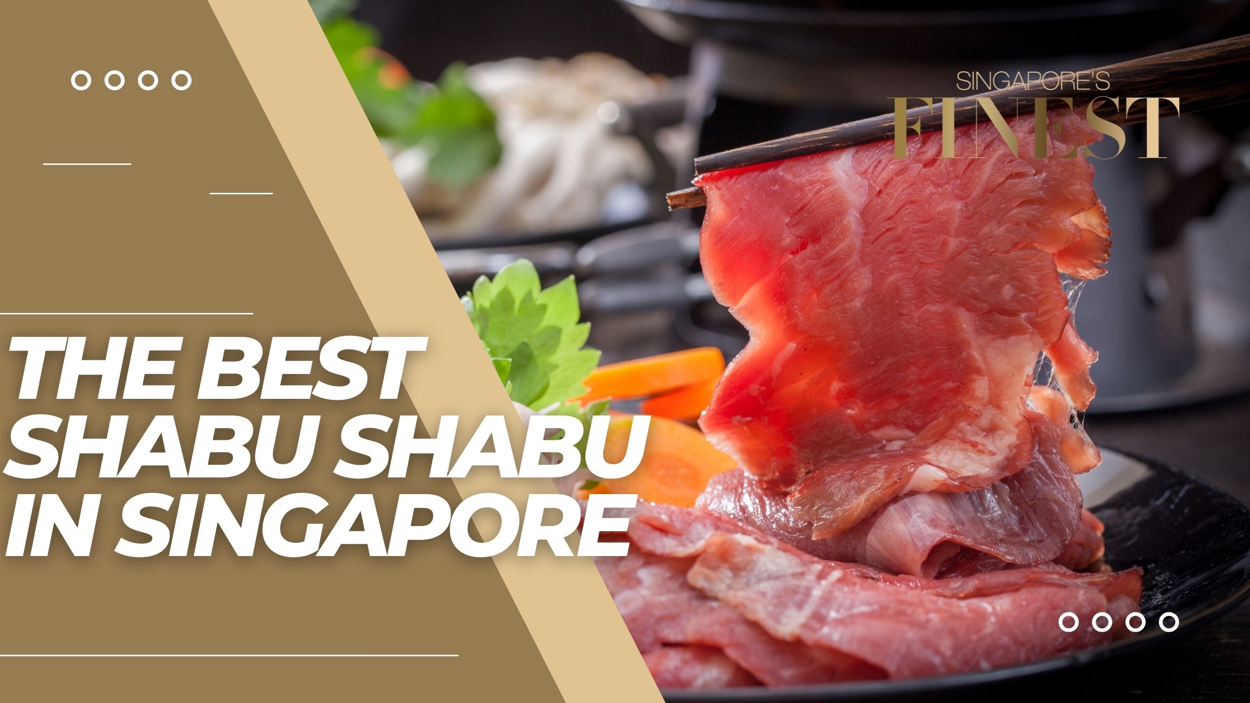 The Finest Shabu Shabu Restaurants in Singapore