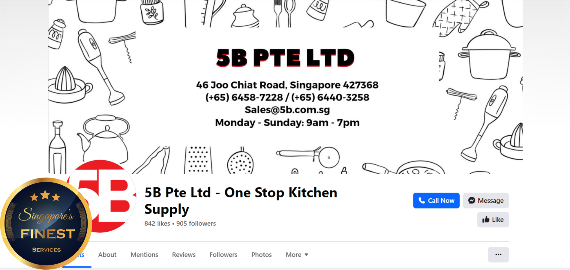 The Finest Kitchen Equipment Store in Singapore