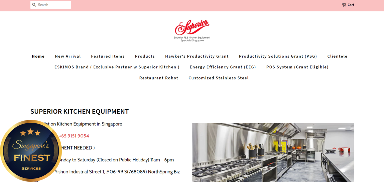 13 Trustworthy Kitchen Equipment Store in Singapore [2024]