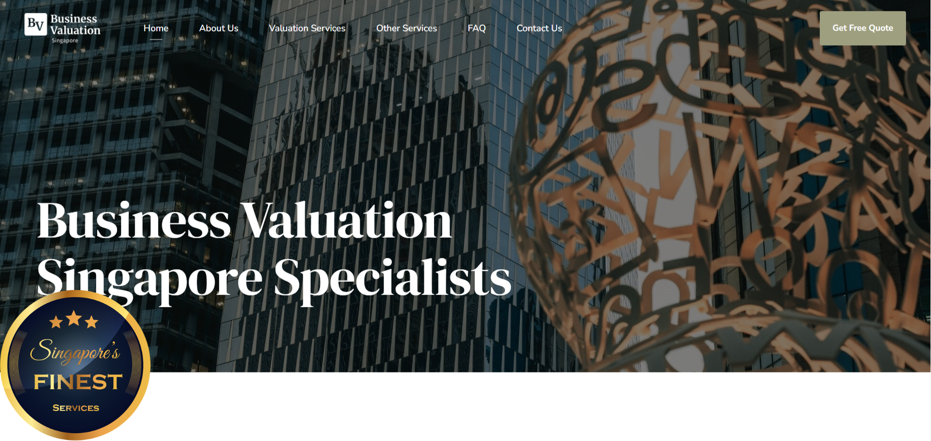 The Finest Business Valuation Services in Singapore