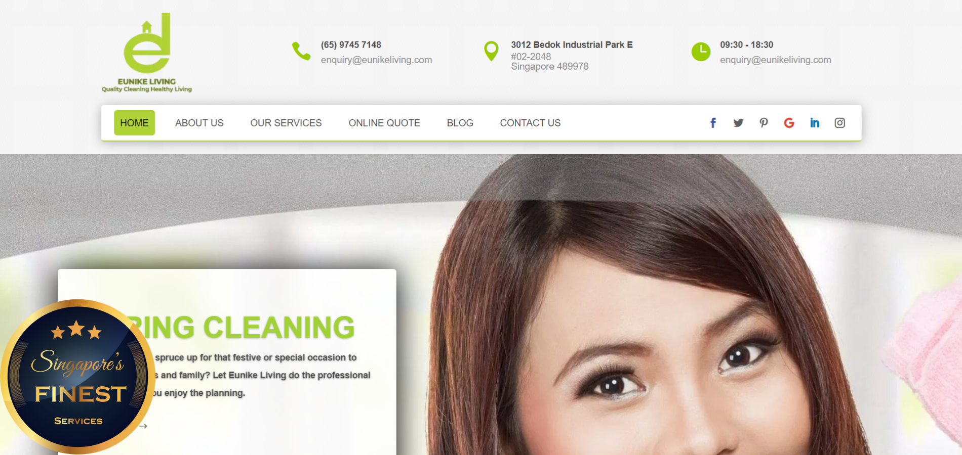 The Finest Spring Cleaning Services in Singapore