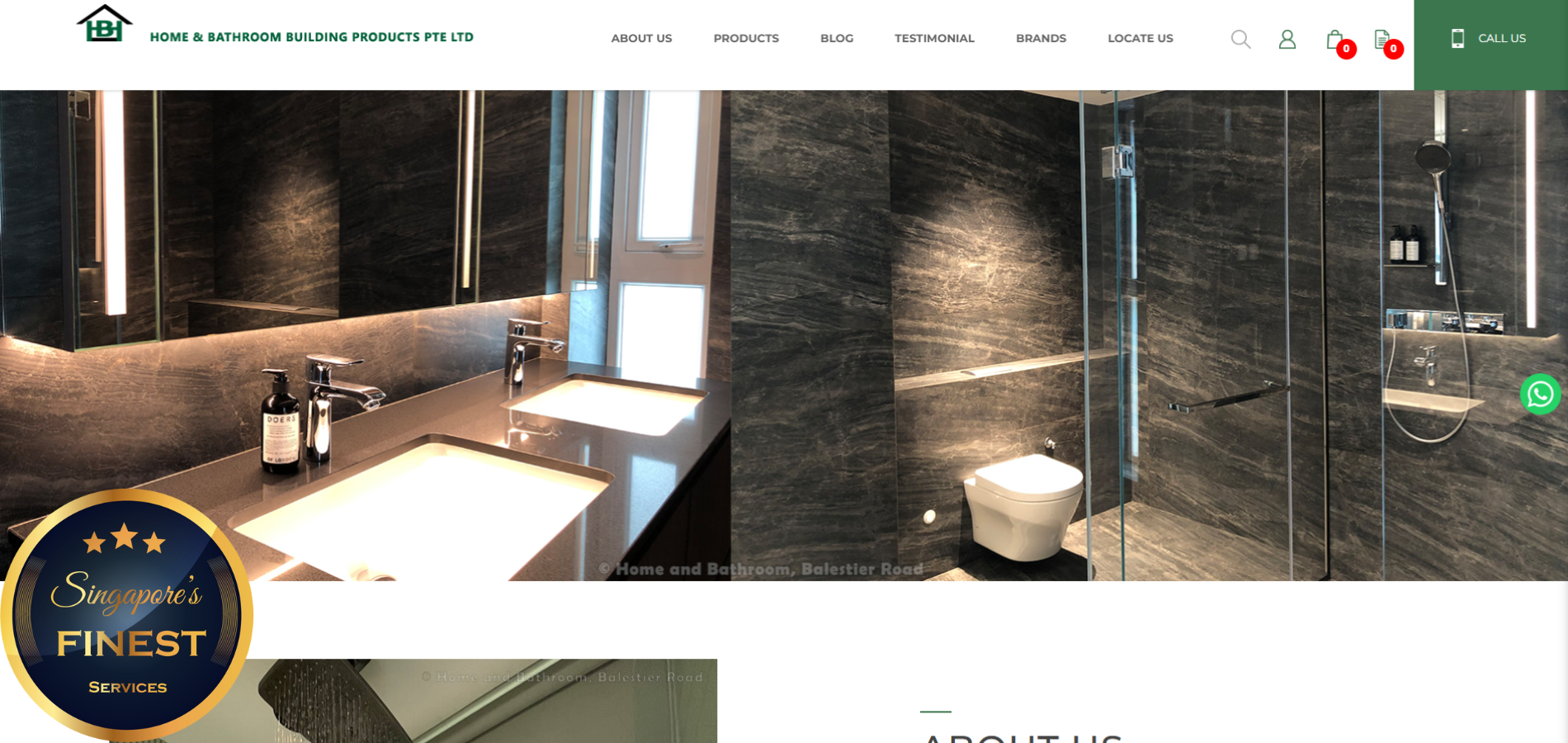The Finest Bathroom Fixtures Shops in Singapore