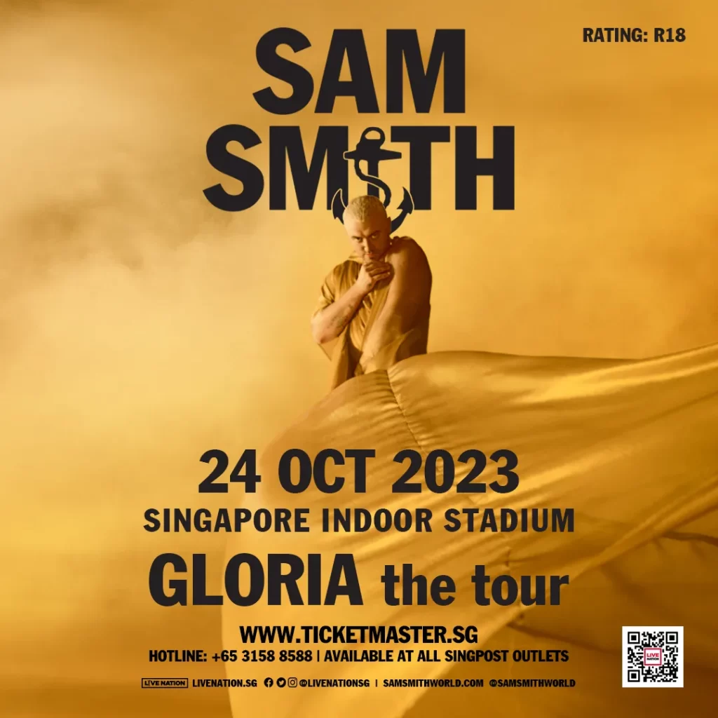 SAM SMITH: GLORIA THE TOUR IN SINGAPORE 2023