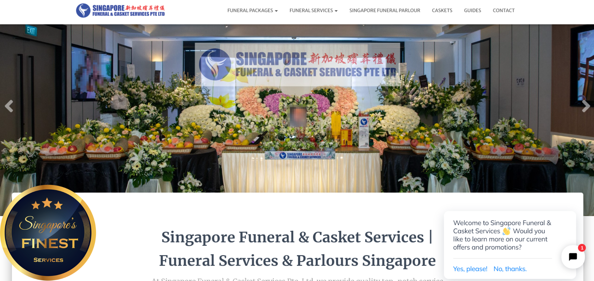 The Finest Funeral Services in Singapore