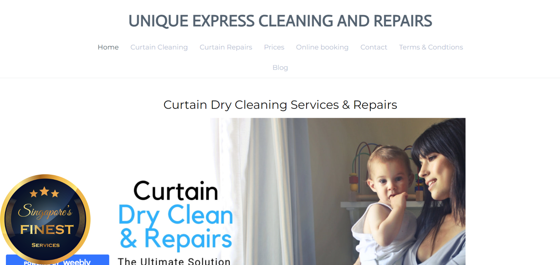 The Finest Curtain Cleaning Services in Singapore
