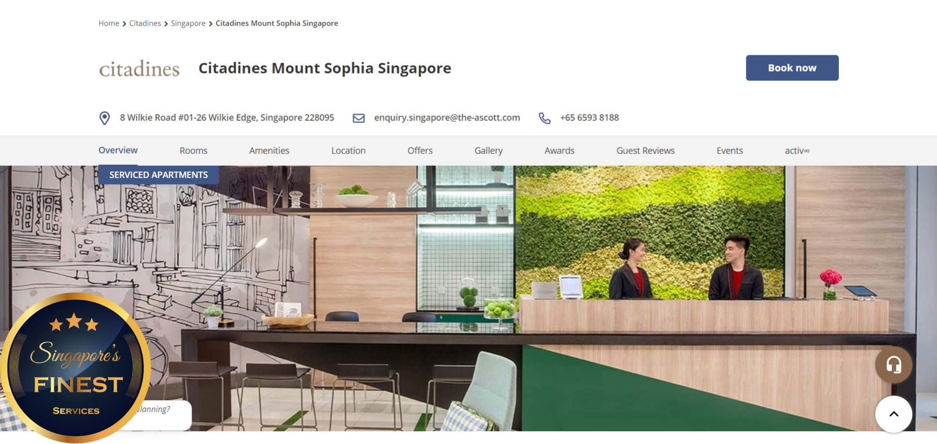 Finest Hotels in Dhoby Ghaut Singapore