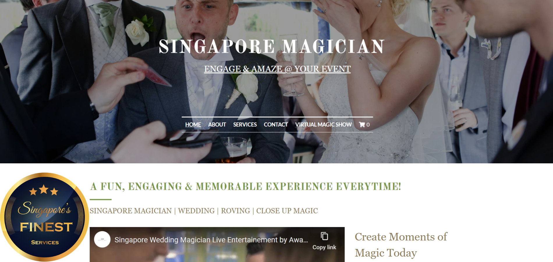 The Finest Magicians in Singapore