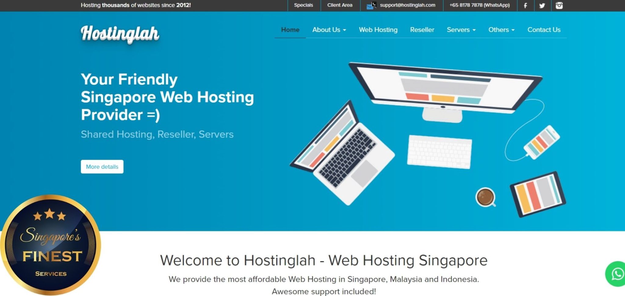 13 Trustworthy Web Hosting Services in Singapore [2026]