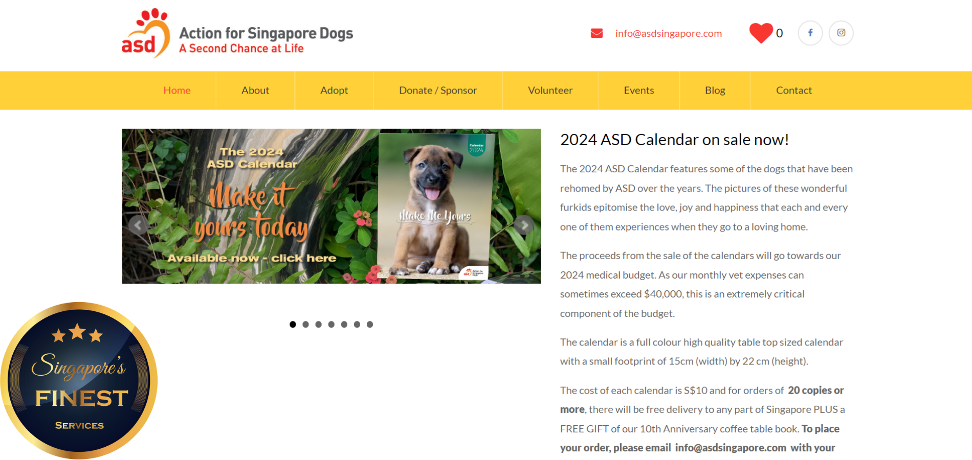 The Finest Pet Adoption Centers in Singapore