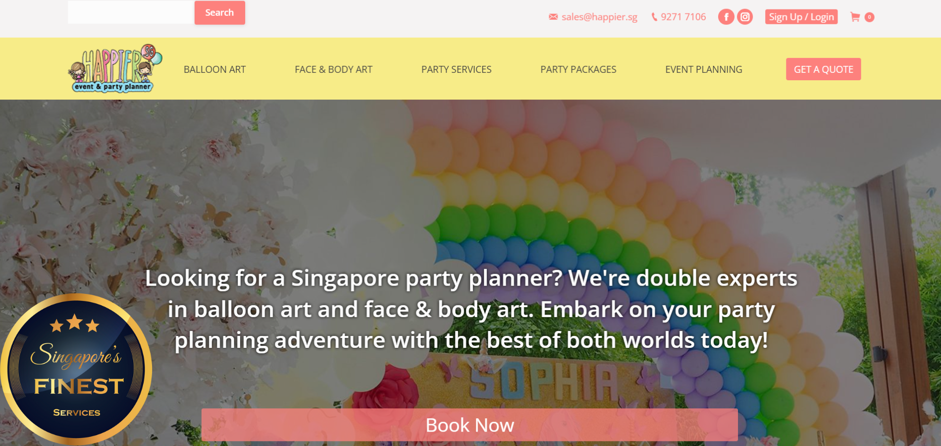 The Finest Kids Party Planners in Singapore