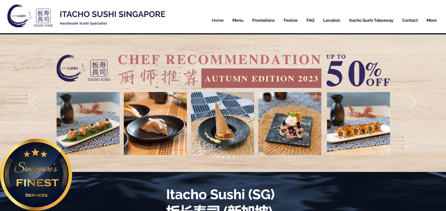 Best Sushi Restaurants in Singapore