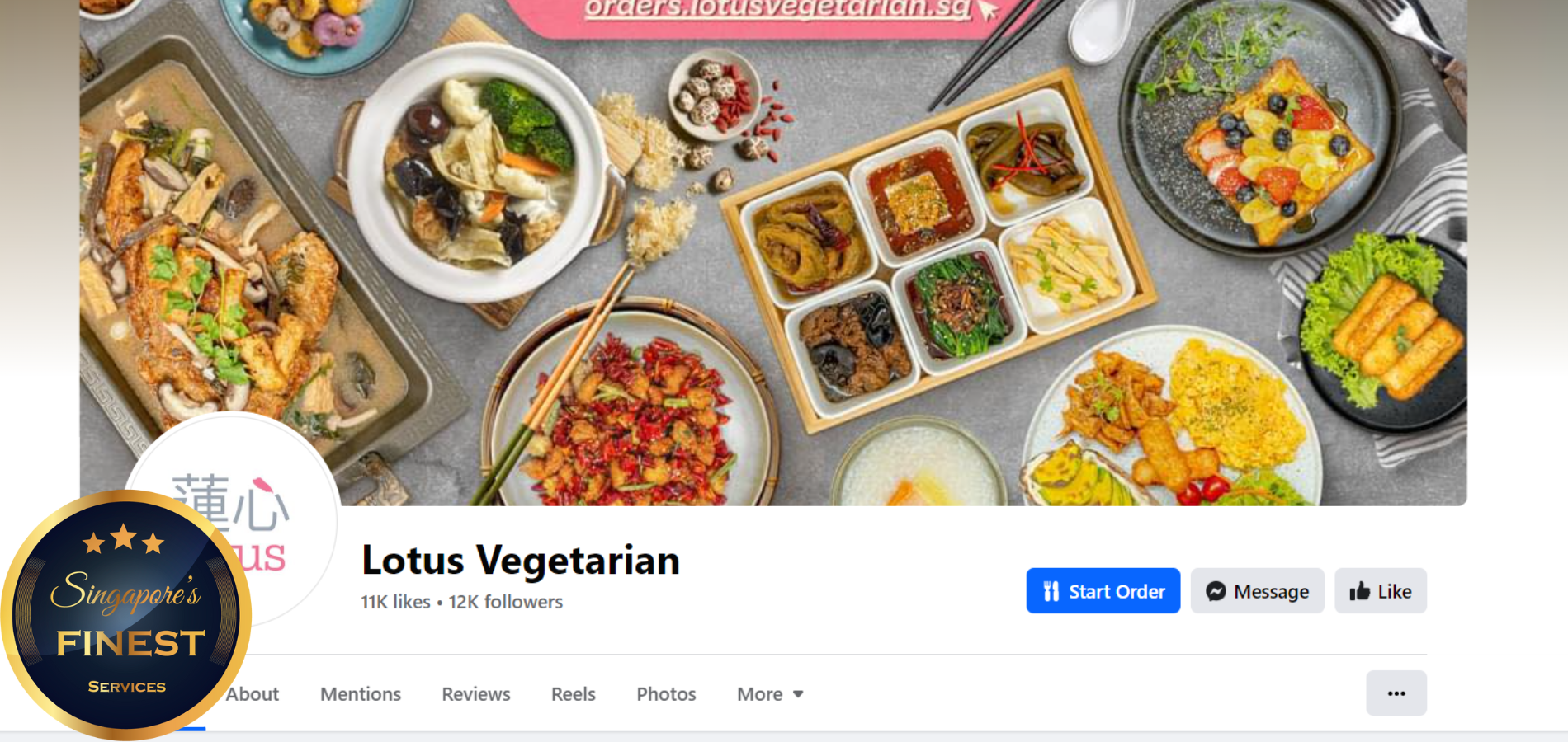 Best Vegetarian Restaurant in Singapore