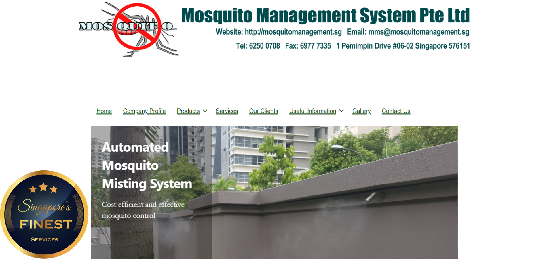 The Finest Mosquito Fogging Services in Singapore