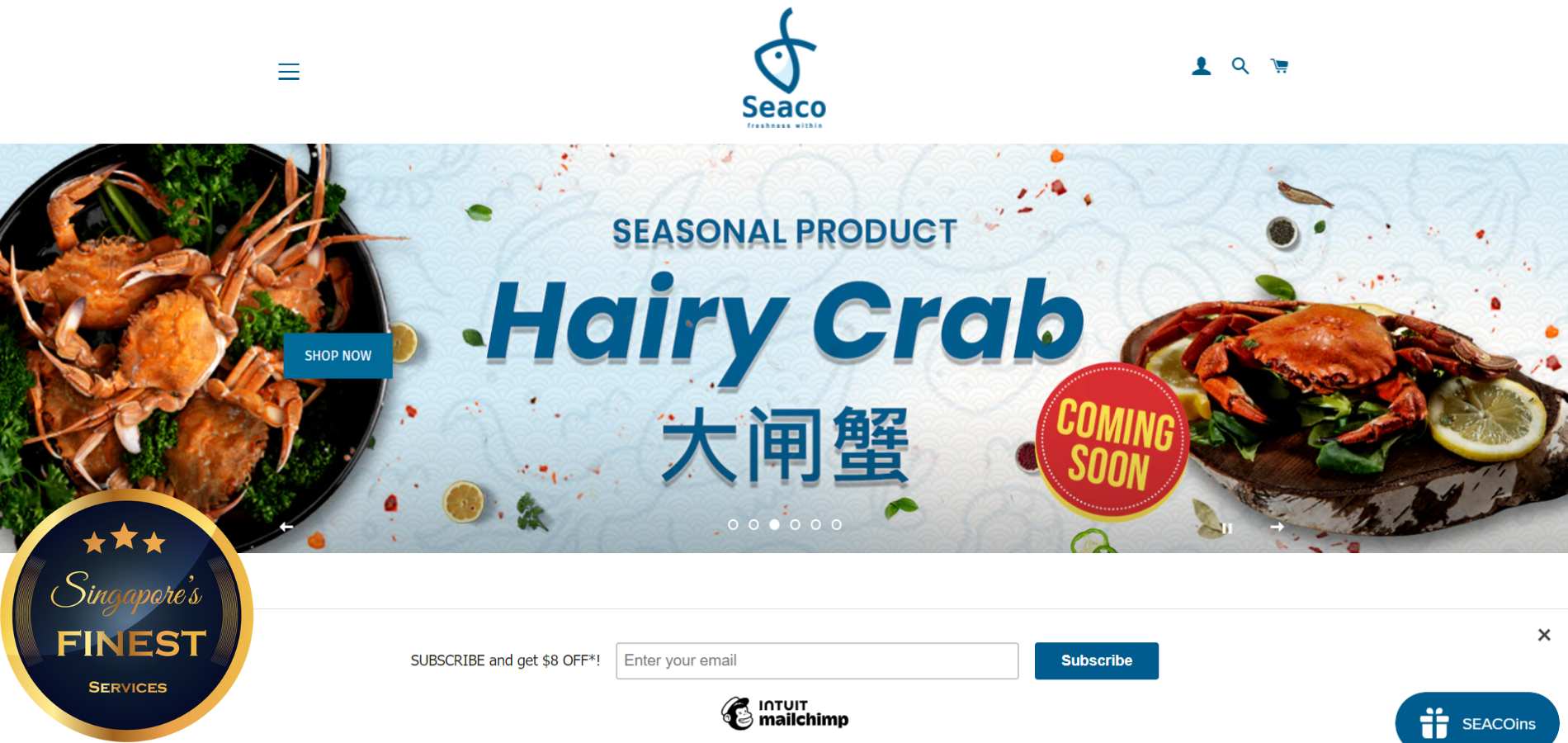 Best Fresh Hairy Crab in Singapore